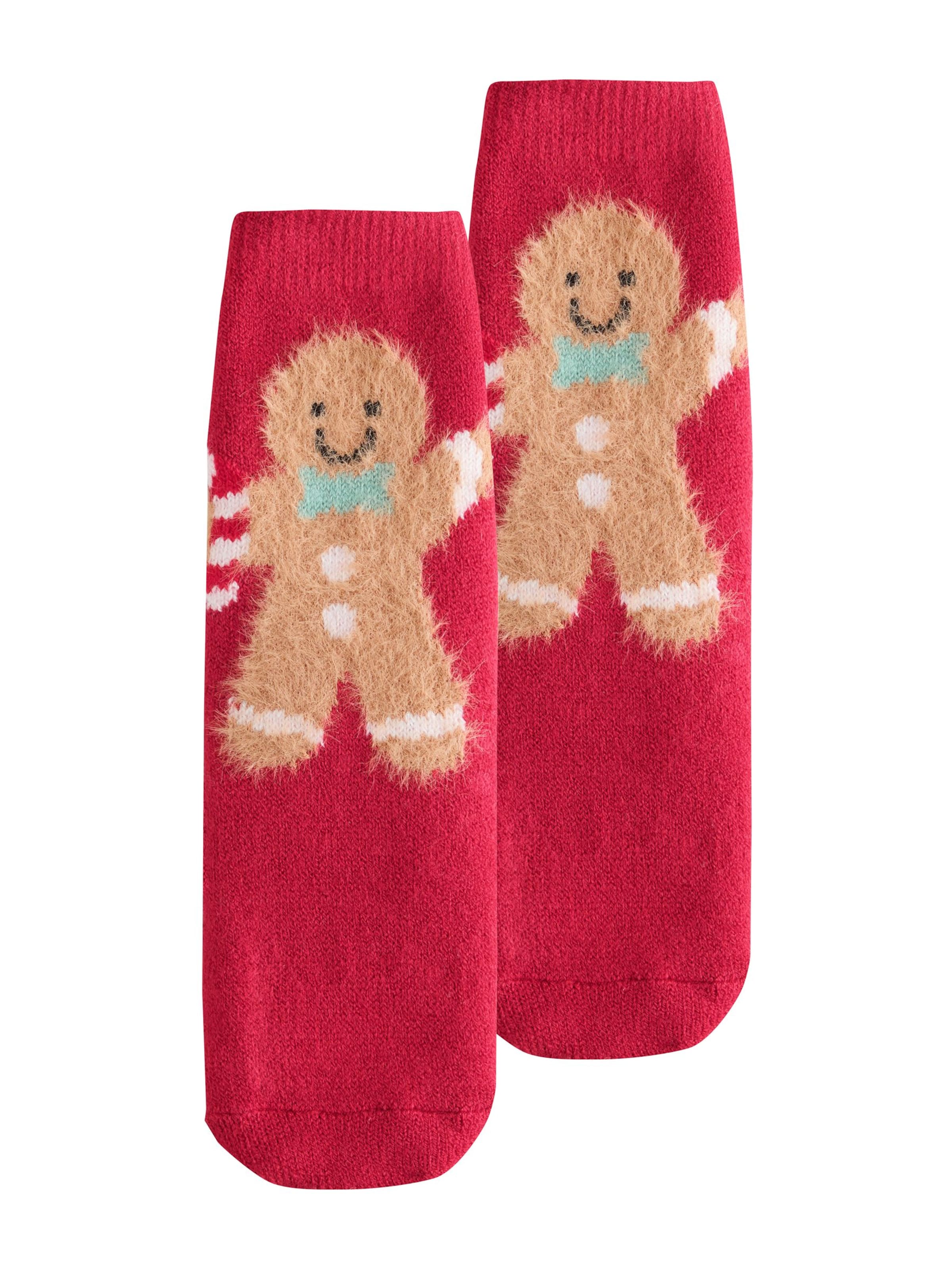 Next - Calcetines en rojo: frente