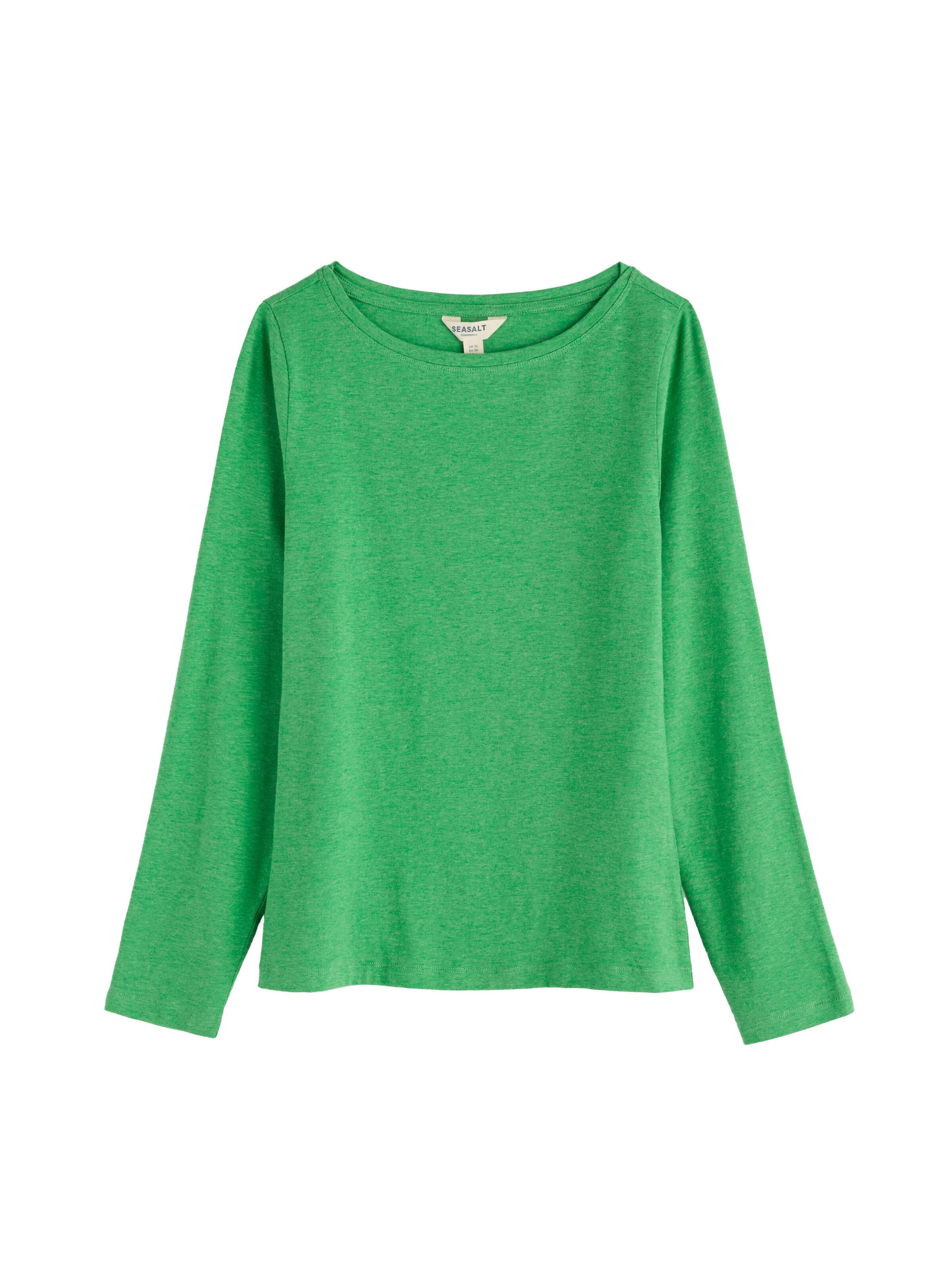 Seasalt Cornwall Shirt 'Easel' in Green: front