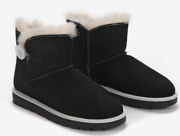 Gooce Snowboots 'Geetika' in Zwart