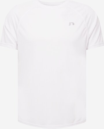 Newline T-shirt i vit: framsida