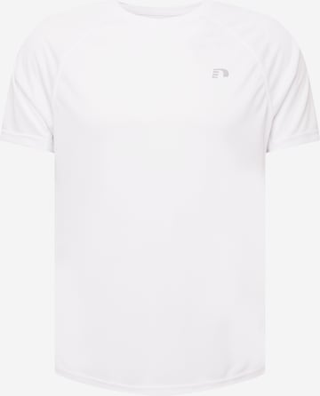 T-Shirt Newline en blanc : devant