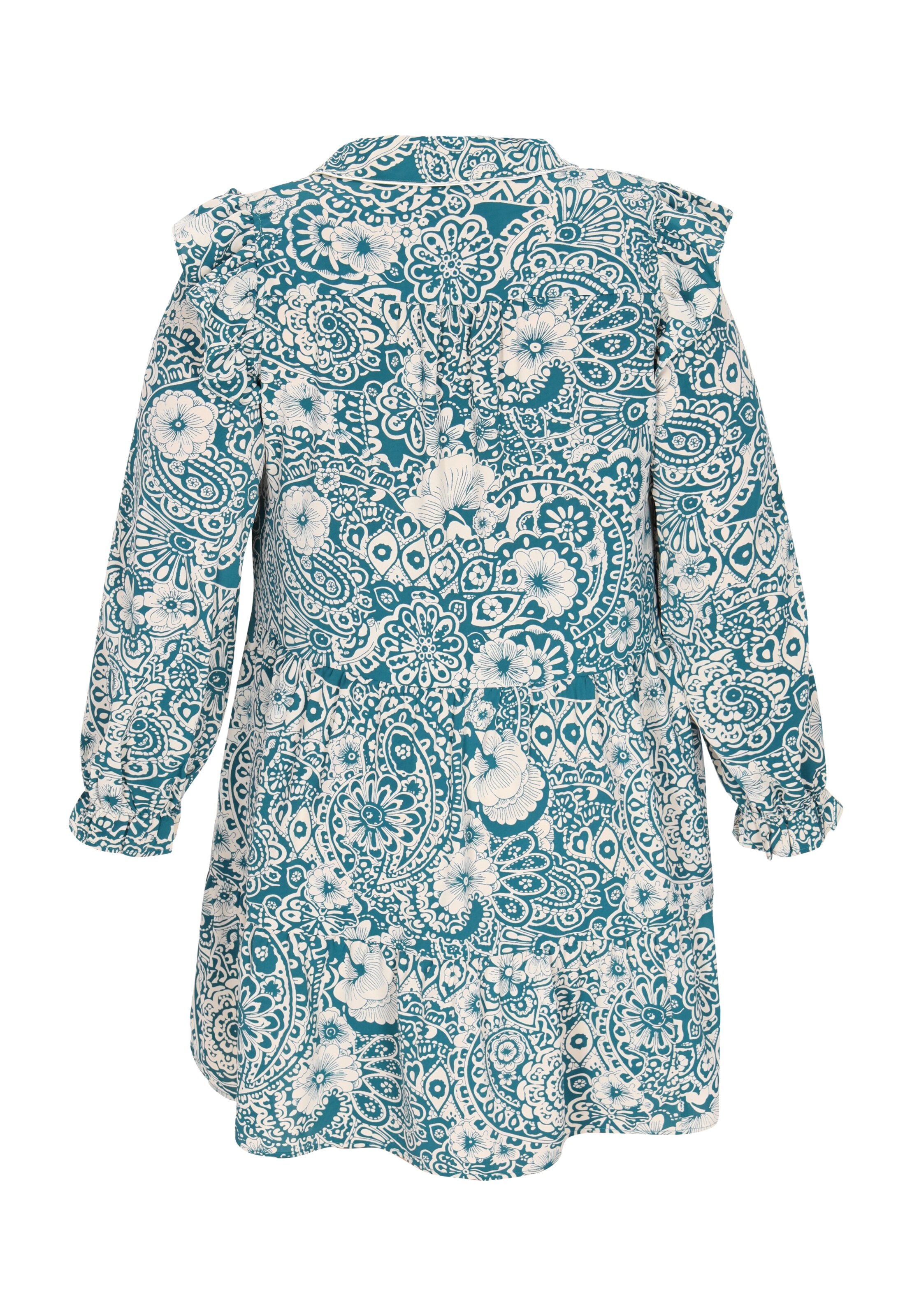 Rochie tip bluză de la FELIPA pe verde