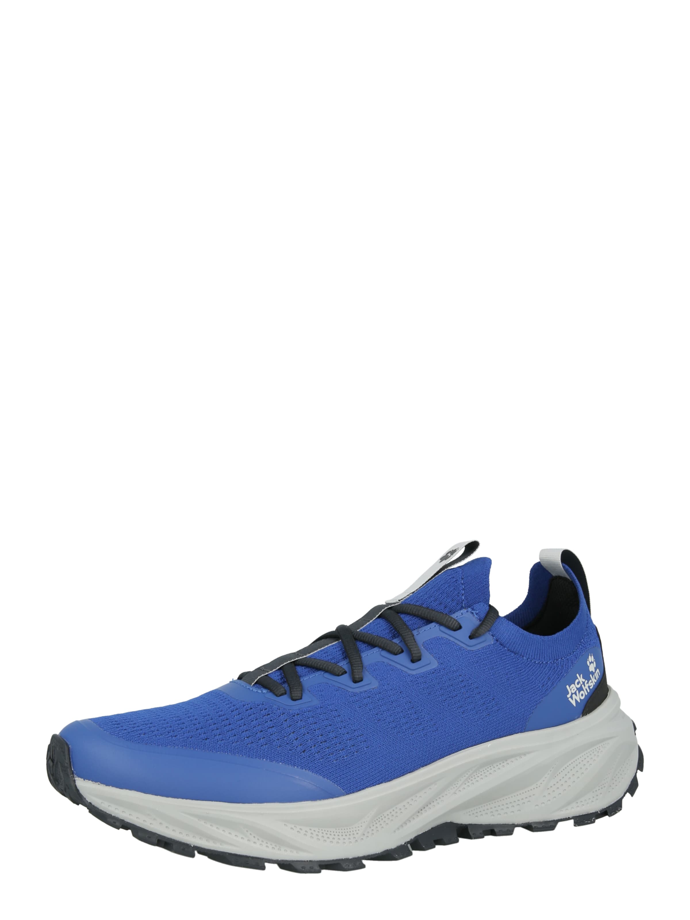 zils JACK WOLFSKIN Skriešanas apavi 'TRAIL KNIT': no priekšpuses