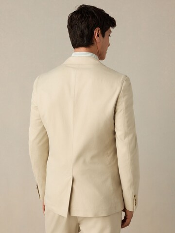 Coupe regular Veste de costume Next en beige