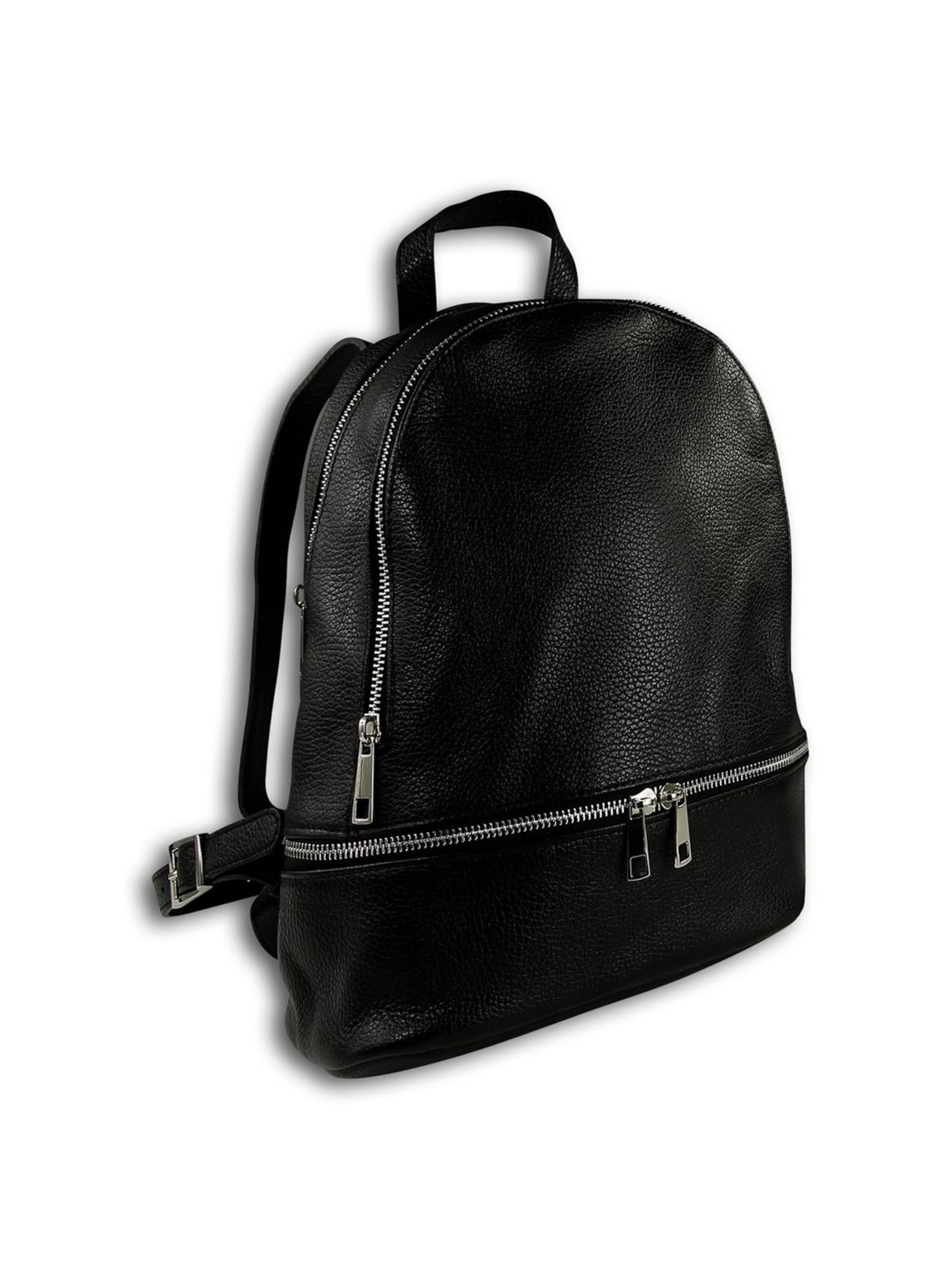 Sac à dos Toscanto en noir : devant
