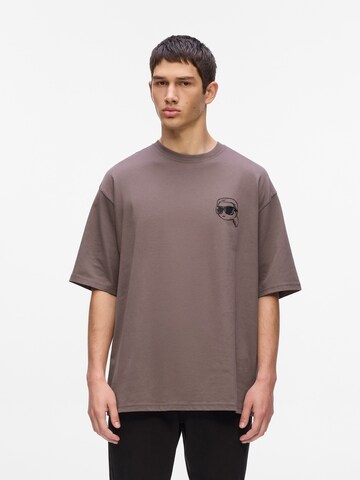 Tricou de la Karl Lagerfeld pe mov