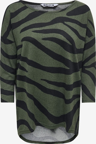 T-shirt 'ONLElcons' ONLY en vert : devant