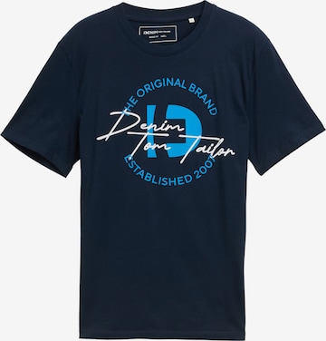 TOM TAILOR DENIM Shirt in Blue: front