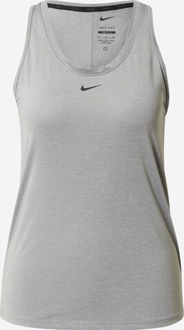 NIKE Sporttop in Grijs: voorkant