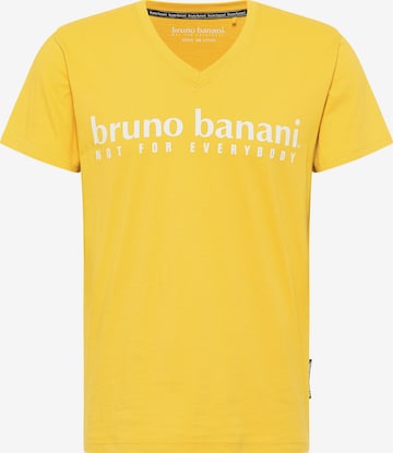 BRUNO BANANI T-Shirt 'AVILA' in Gelb: predná strana