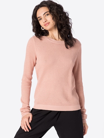 VILA Sweater 'Dalo' in Pink: front