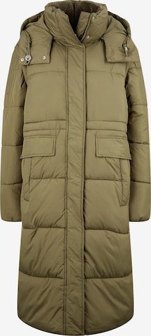 TOM TAILOR Winter Coat in Green: front
