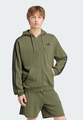 ADIDAS SPORTSWEAR Sportsweatvest 'Essentials' in Groen: voorkant