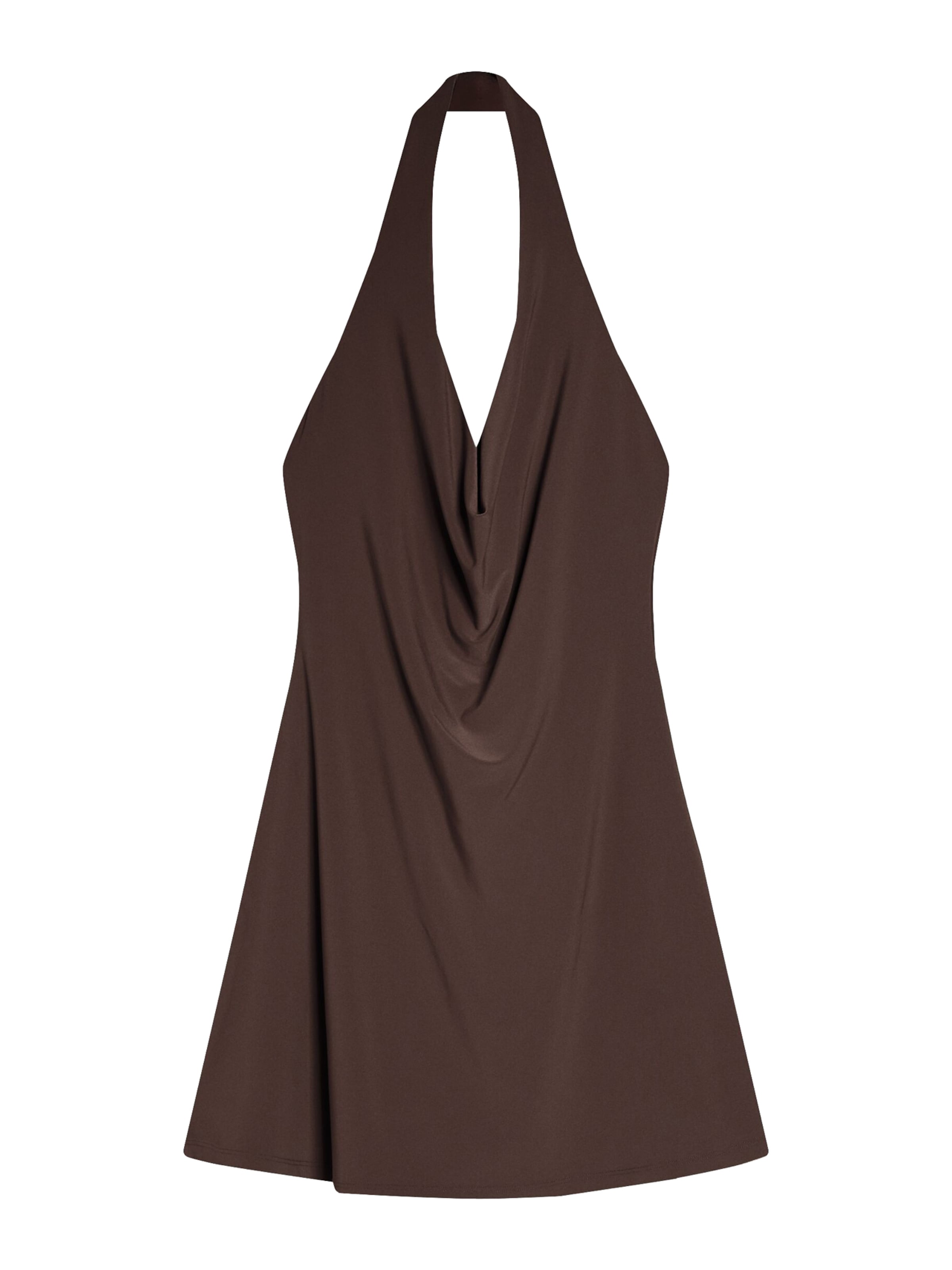 Robe Bershka en marron : devant