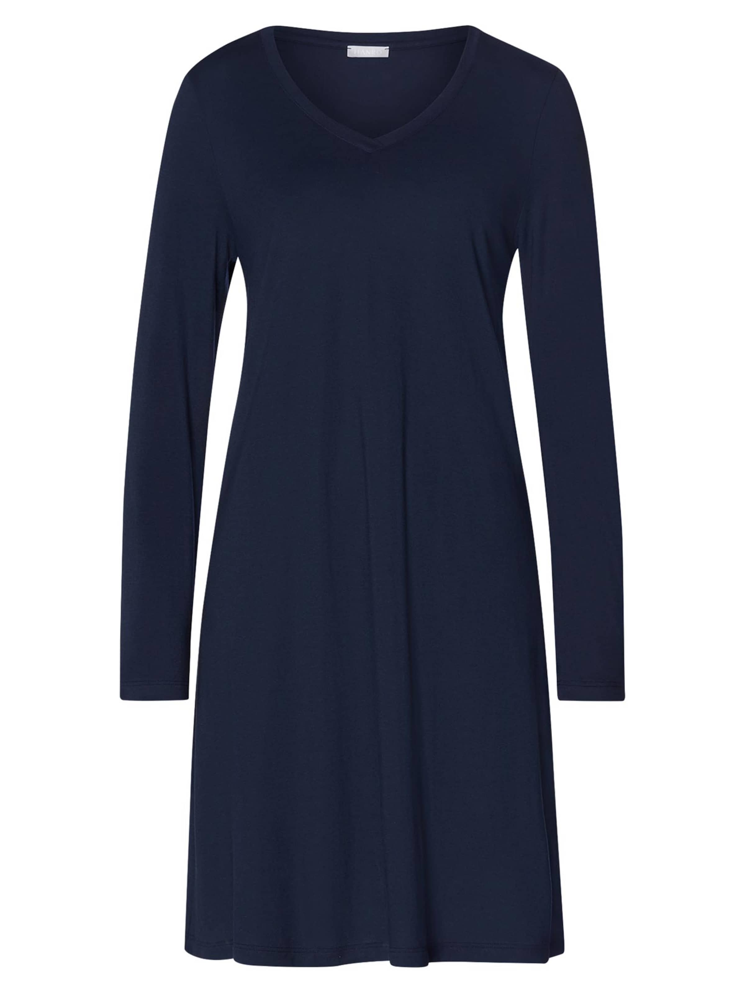 Hanro Nightgown 'Sleep & Lounge' in Blue: front