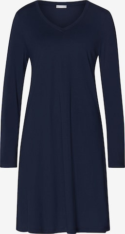Hanro Nightgown 'Sleep & Lounge' in Blue: front
