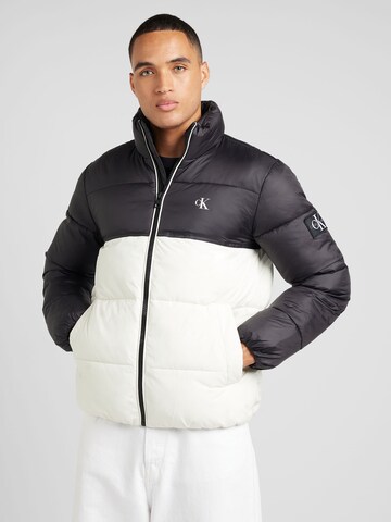 Calvin Klein Jeans - Casaco meia-estação em branco: frente