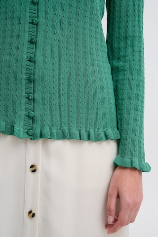 Atelier Rêve Knit Cardigan 'Irfantino' in Green