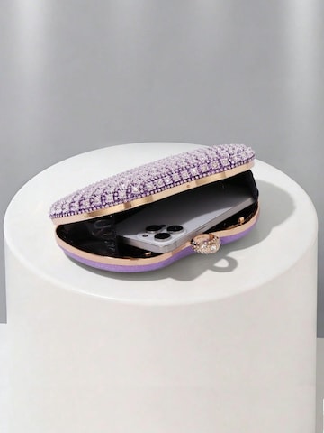 Tomshop24-7 Clutch 'Diamond' in Purple