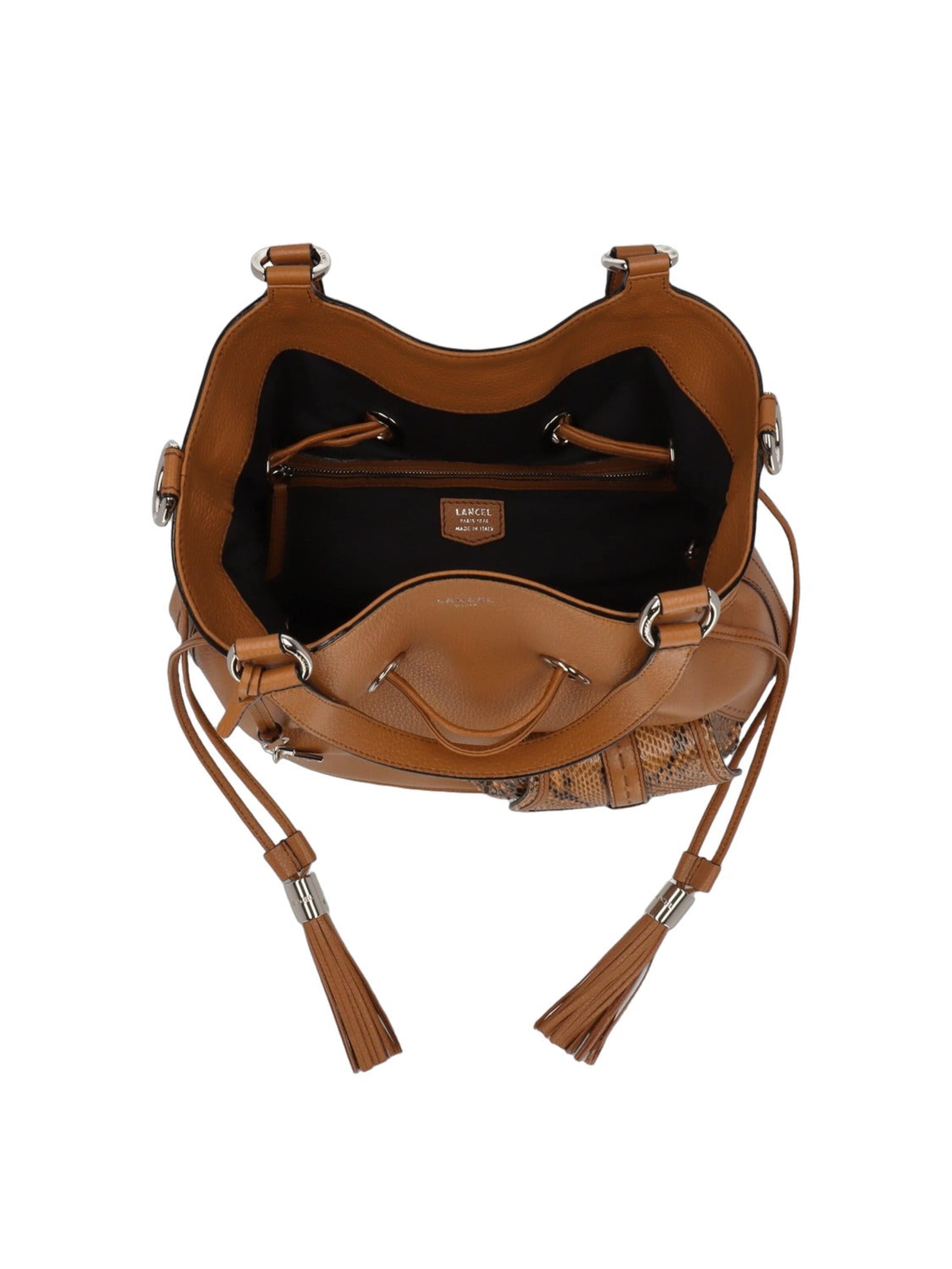 Sac bandoulière 'Premier Flirt' Lancel en marron