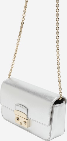 FURLA Crossbody Bag 'METROPOLIS' in Silver: front