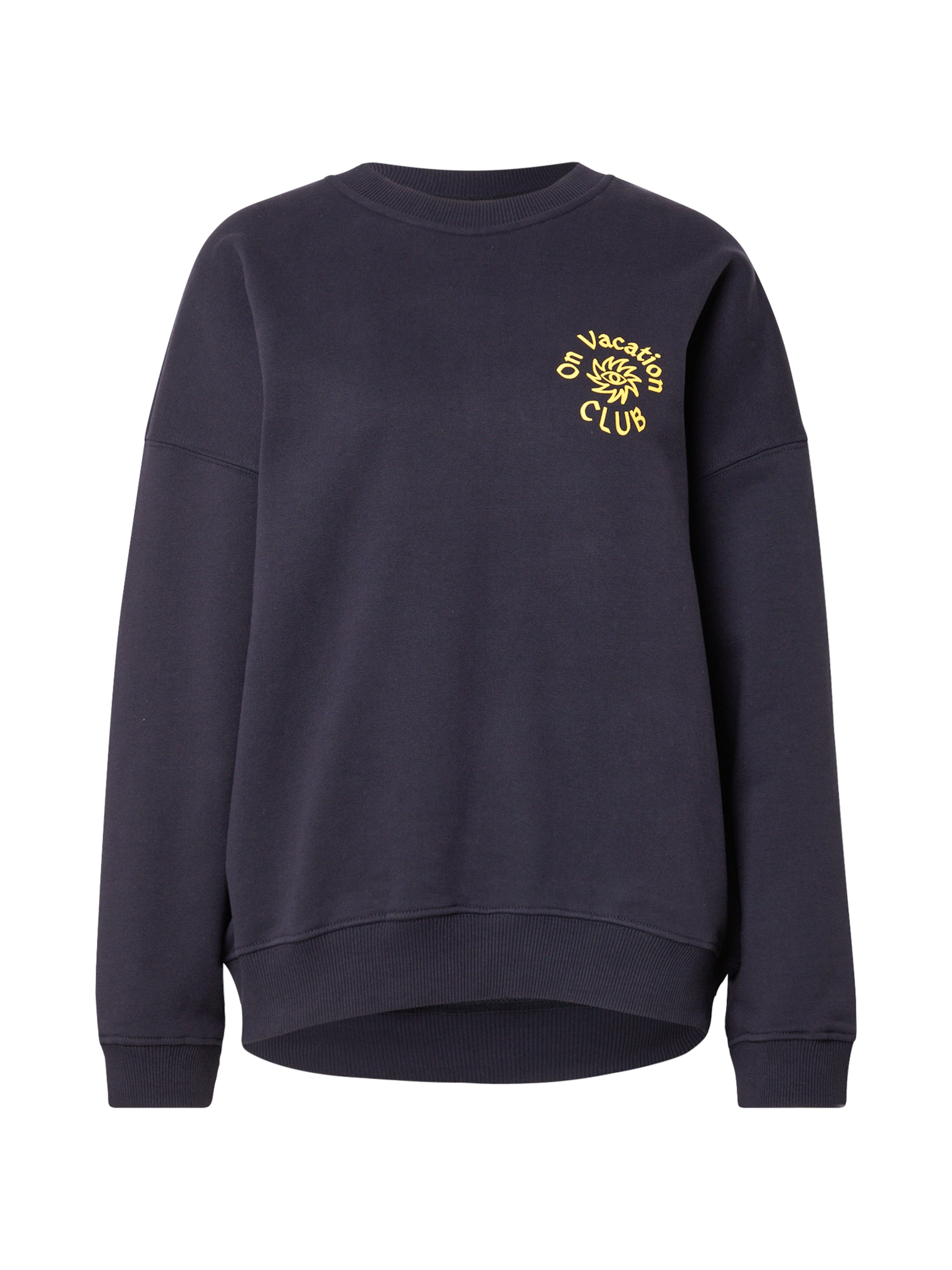 On Vacation Sweatshirt 'Cruise' in Blue: front