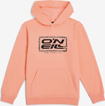 Bluză de molton de la O'NEILL pe portocaliu: față