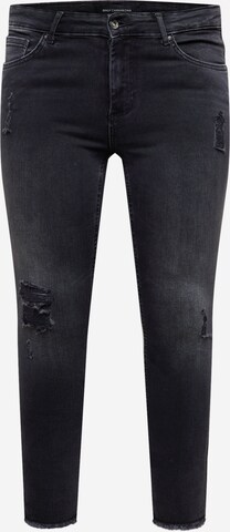 ONLY Carmakoma Slim fit Jeans 'Willy' in Black: front