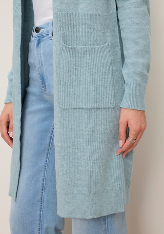 Tamaris Knitted Coat in Blue