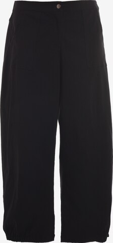 GOZZIP Loose fit Pants 'Clara' in Black: front