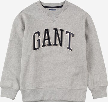 GANT Sweatshirt in Grau: front