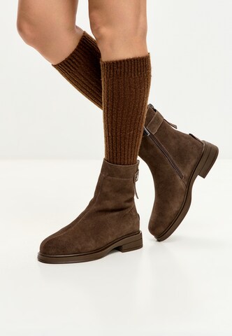 CESARE GASPARI Bootie in Brown