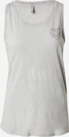 Stitch and Soul Top in Grey: front