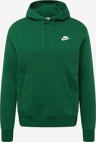 Nike Sportswear Regular fit Sweatshirt 'Club Fleece' in Green: front