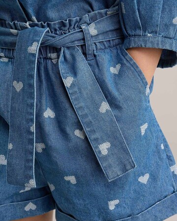 WE Fashion Regular Панталон в синьо