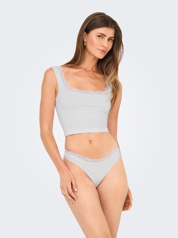 Maillot de corps 'ONLVICKY' ONLY en blanc : devant