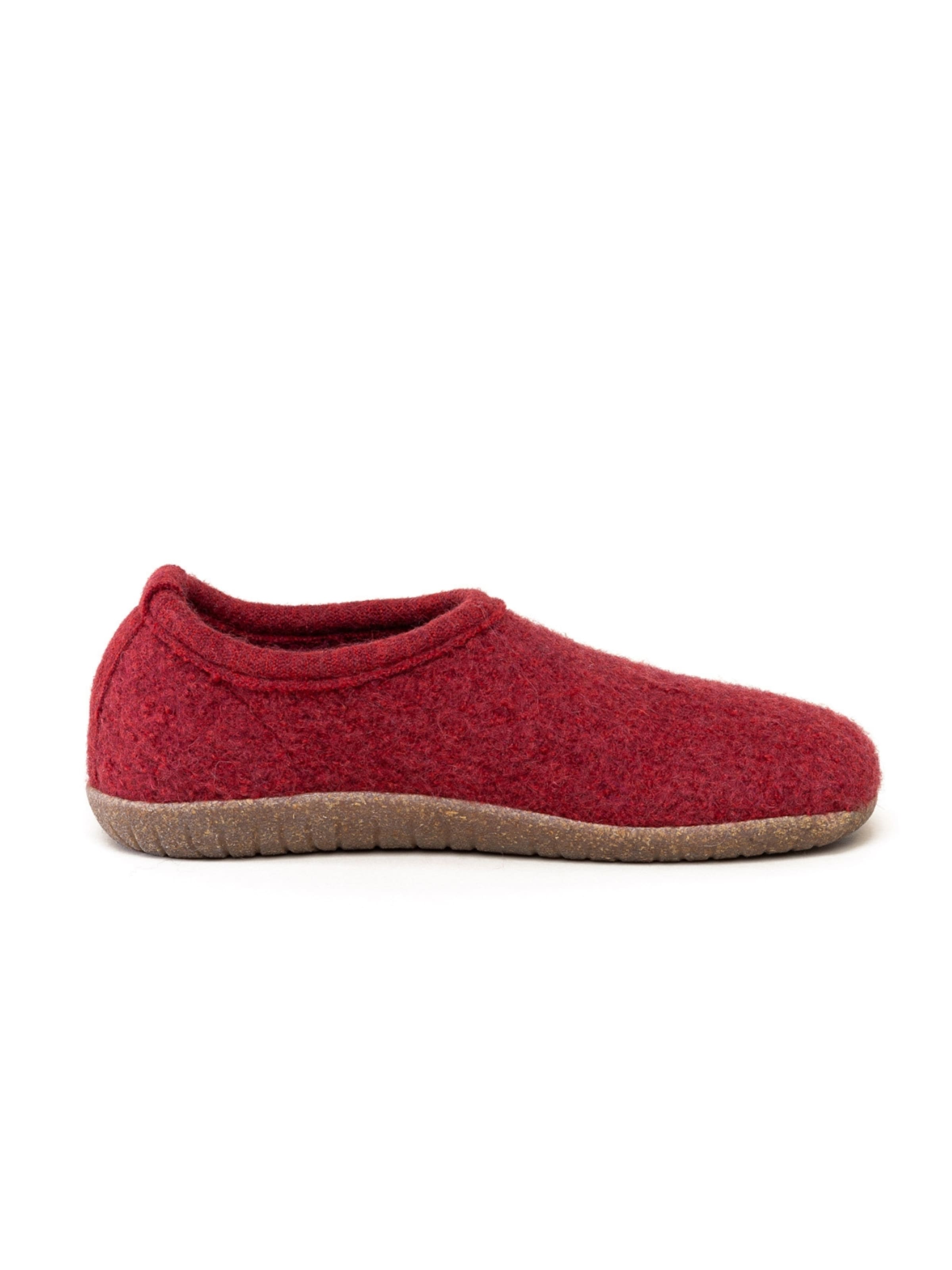 Gottstein Hausschuh 'Walkpantoffel Alpine Midcut RU'‌ in Rot
