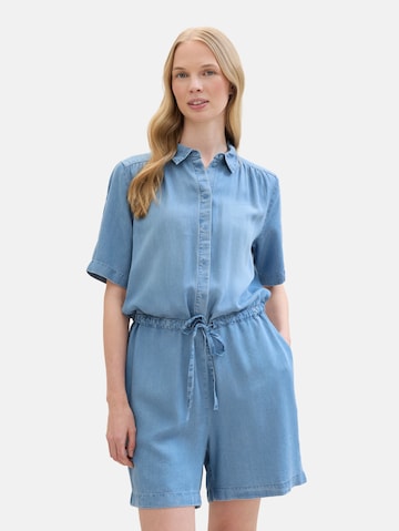 TOM TAILOR Jumpsuit in Blue: front