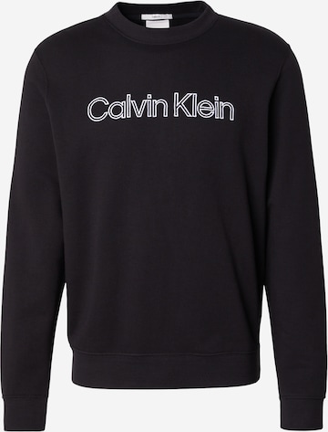 juoda Calvin Klein Megztinis be užsegimo: priekis