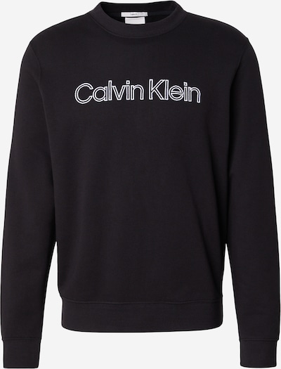 XS dydžio Megztinis be užsegimo iš Calvin Klein, spalva – juoda / balta, Prekių apžvalga