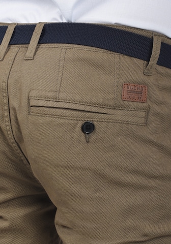 BLEND Regular Chino Pants 'Keaton' in Brown