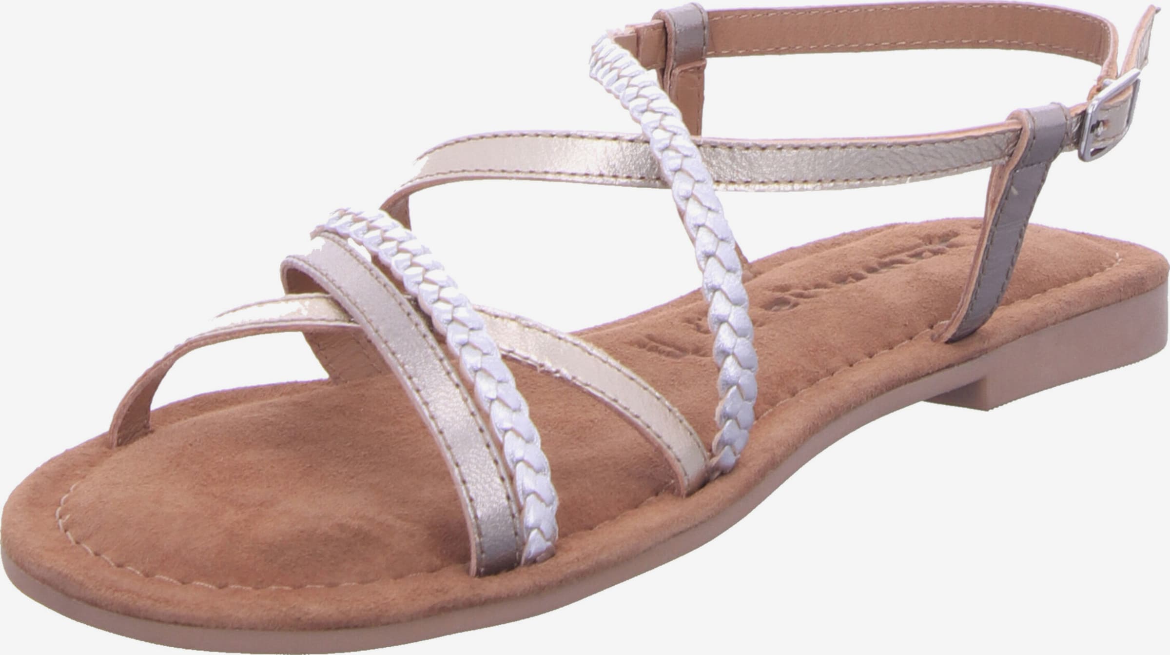 Damen Sandaletten Tamaris Sandalen Mit Glitzersteinen Tamaris