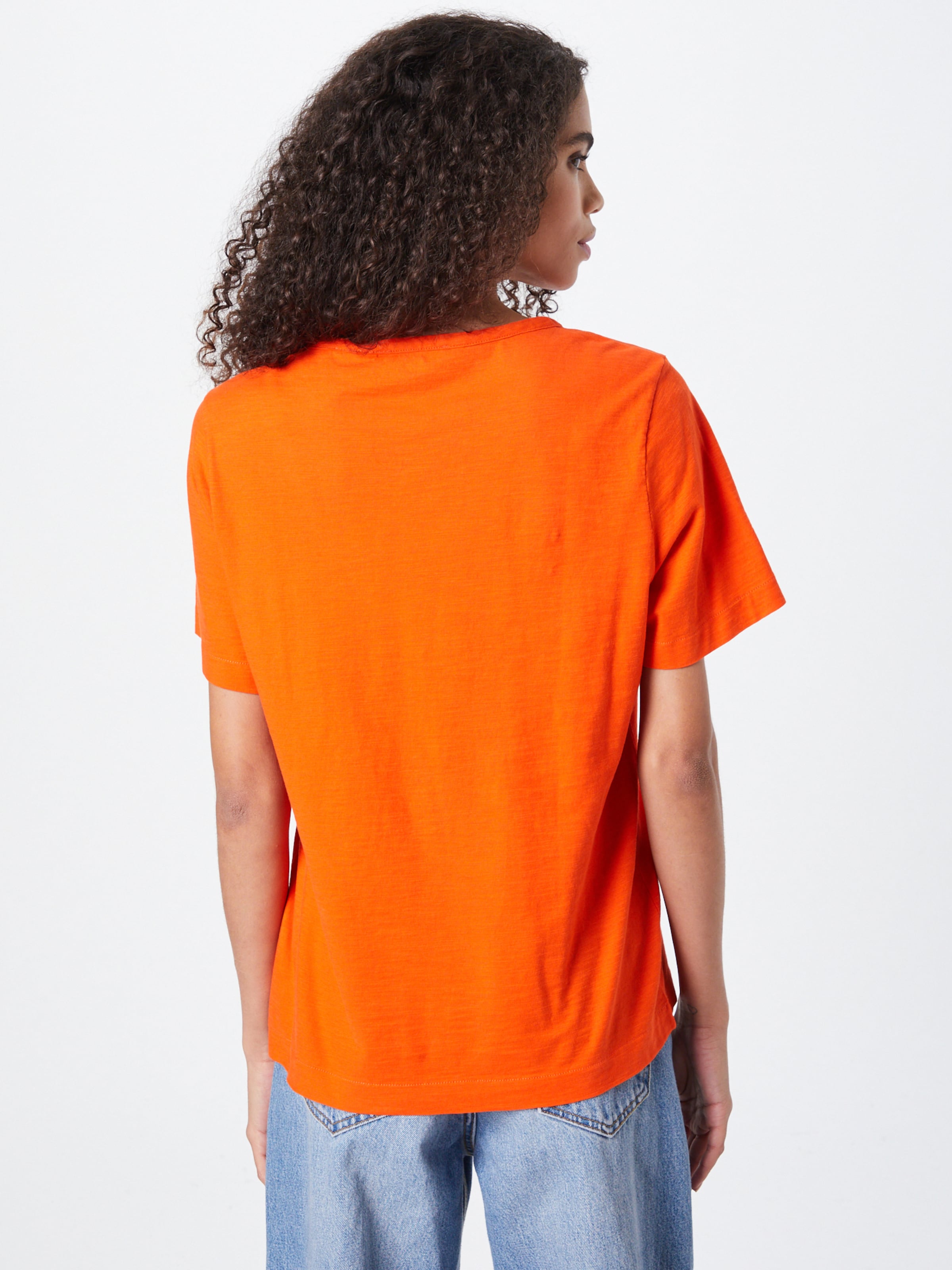 Frauen Shirts & Tops UNITED COLORS OF BENETTON T-Shirt in Orange - DK05617