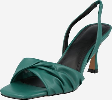 ONLY Sandals 'HAMPTON' in Green: front