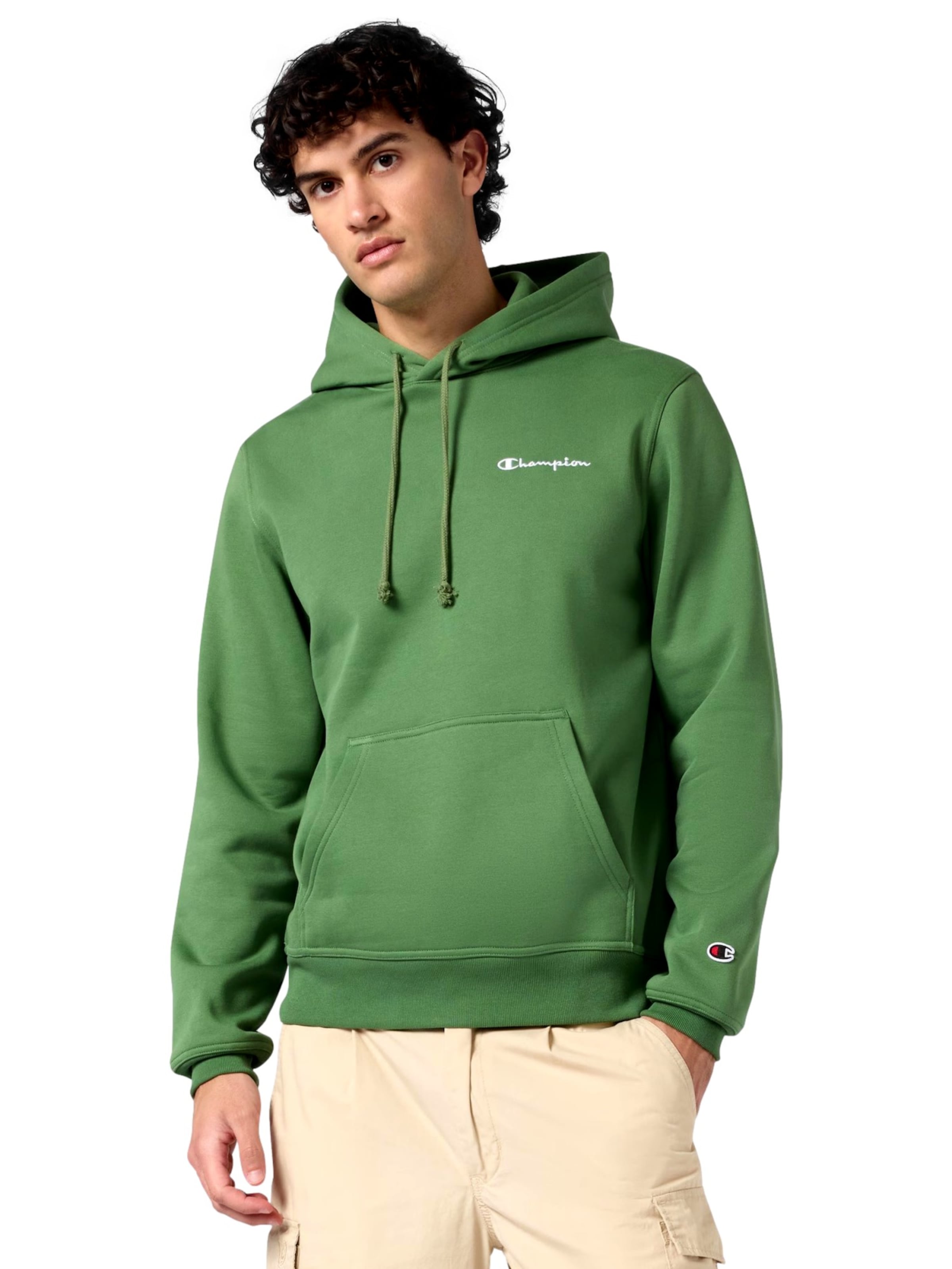 Pullover di Champion Authentic Athletic Apparel in verde: frontale