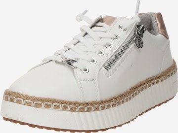 TOM TAILORNiske tenisice - bijela boja: prednji dio