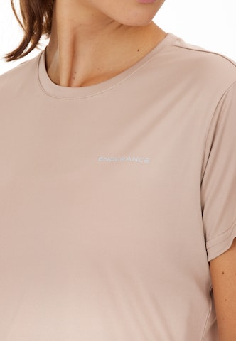 ENDURANCE Performance Shirt 'Keily' in Brown