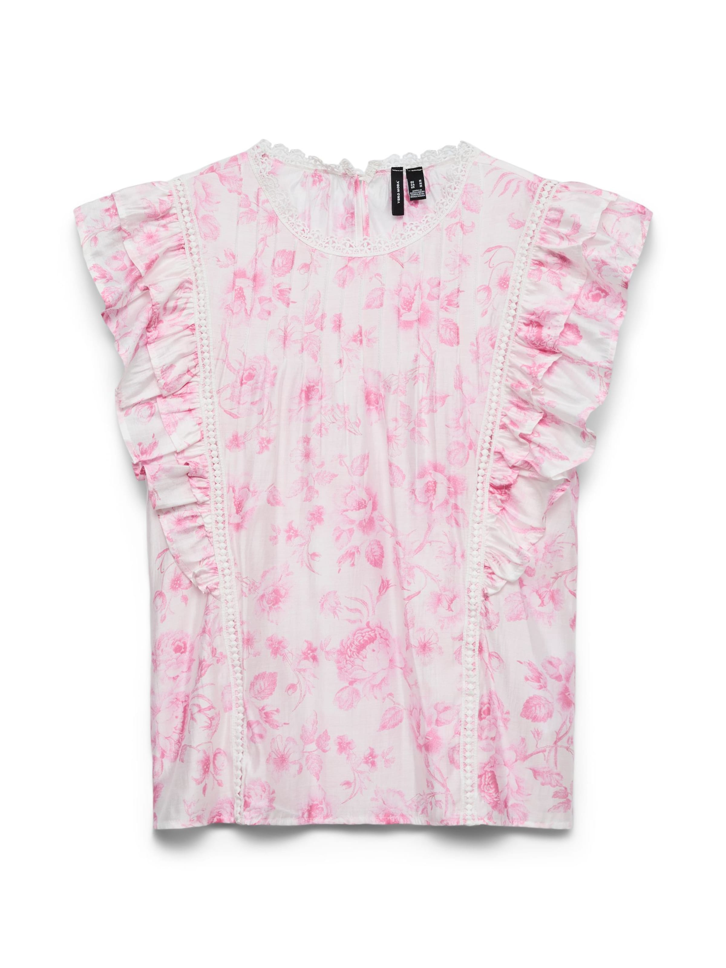 Camicia da donna di VERO MODA in bianco: frontale