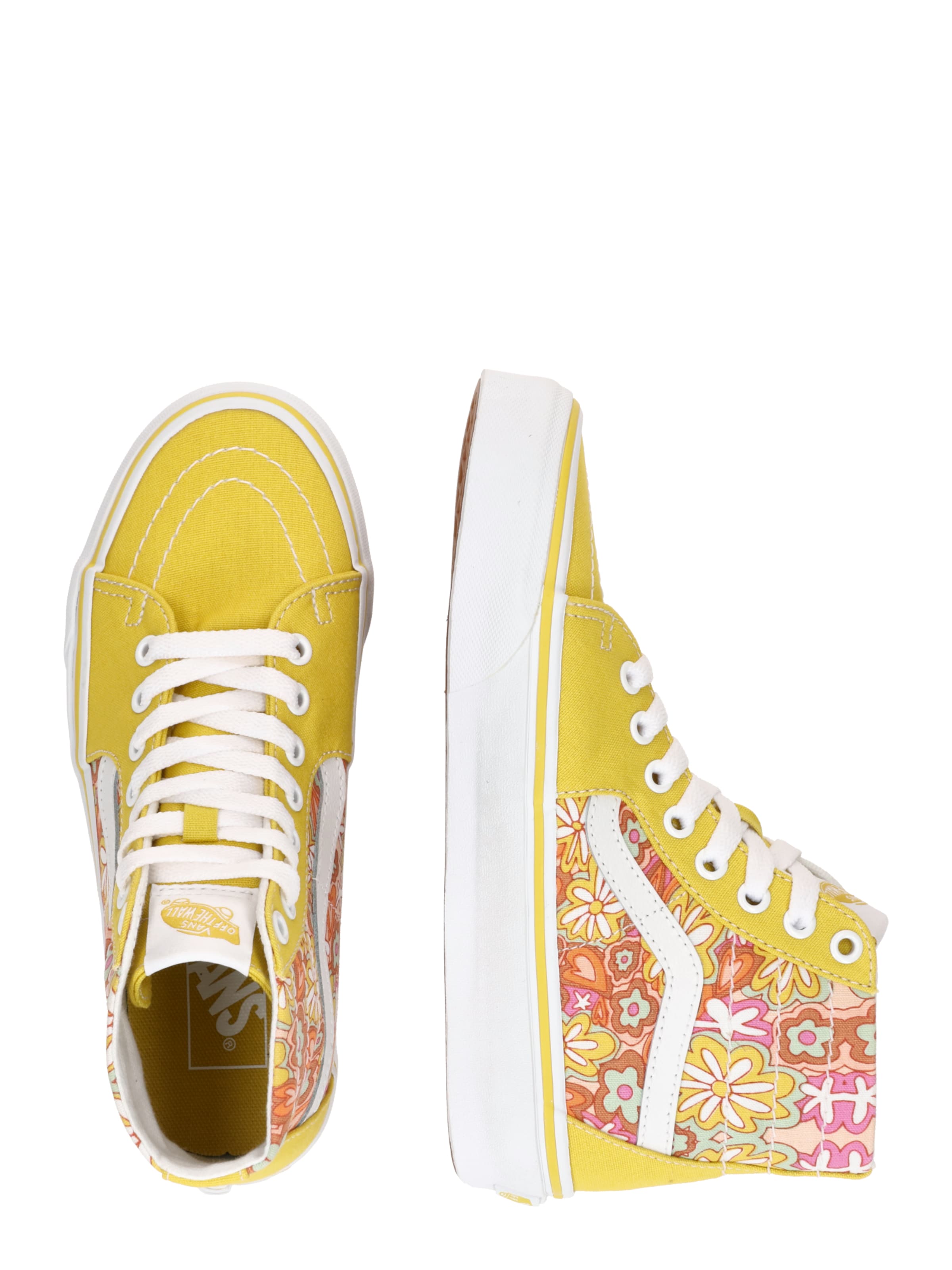 Sneaker alta 'SK8-Hi' di VANS in giallo