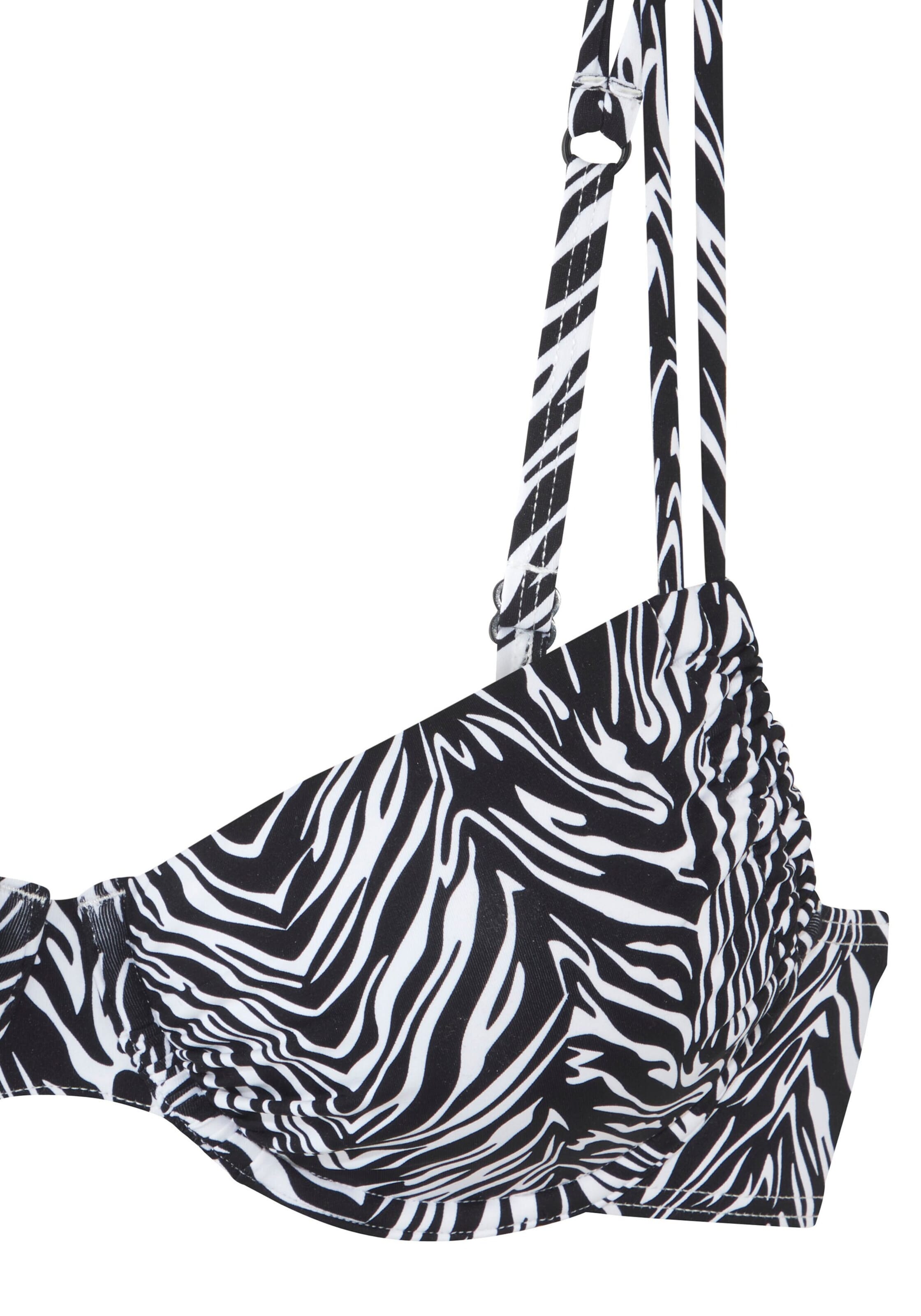 s.Oliver Push-up Bikiniöverdel i svart